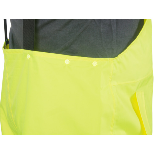 RZ1000 Rain Bib Pants, Polyester, Small, High Visibility Lime-Yellow Pronet Distribution