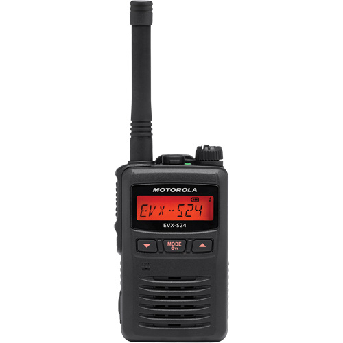 EVX-S24 Series Portable Radio, UHF Radio Band, 256 Channels, 200 000 sq. ft. Range Pronet Distribution