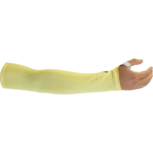Manches r&eacute;sistant &agrave; la coupure, Kevlar, 14", ASTM ANSI niveau A4, Jaune Pronet Distribution