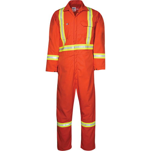 Combinaison non doubl&eacute;e Westex UltraSoft, Taille Moyen (grande taille), Orange, 8,7 cal/cm² Pronet Distribution