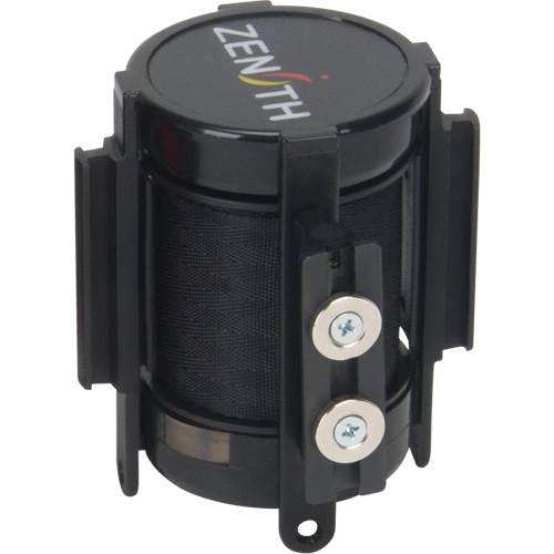 Cassette de ruban magn&eacute;tique pour barri&egrave;re de contr&ocirc;le des foules personnalis&eacute;e, 7', Ruban Noir Pronet Distribution