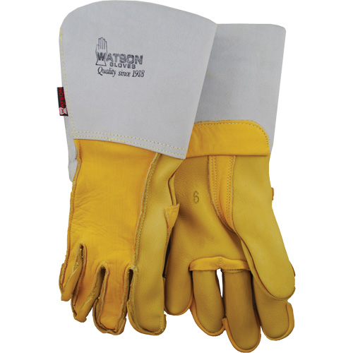 Gants de soudage, Cuir fleur de vache, Taille 8 Pronet Distribution