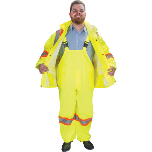 V&ecirc;tements imperm&eacute;ables RZ1000, Polyester, Petit, Jaune lime haute visibilit&eacute; Pronet Distribution