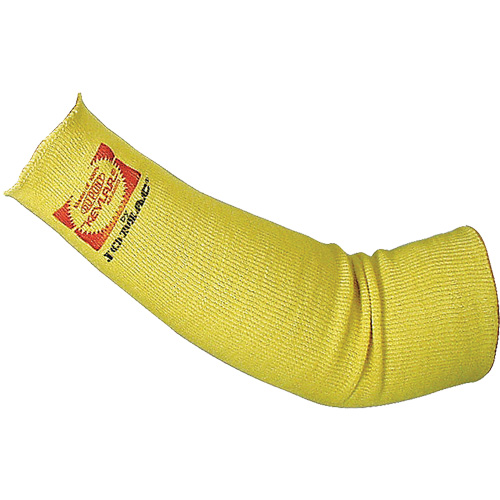 Manchons tubulaire 1 &eacute;paisseur, Kevlar, 10", ANSI niveau 3/ASTM F-1790, Jaune Pronet Distribution