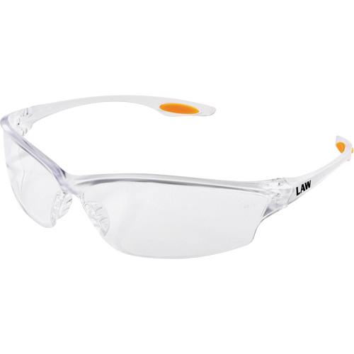 Law&reg; LW2 Safety Glasses, Clear Lens, Anti-Fog, ANSI Z87+/Meets/Exceeds CSA Z94.3 Pronet Distribution