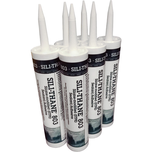 Cartouches de produit d'&eacute;tanch&eacute;it&eacute; Sili-Thane 803, P&acirc;te, 10,3 oz. Pronet Distribution