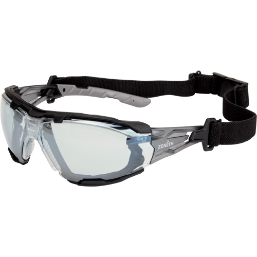 Z2900 Series Safety Glasses with Foam Gasket, Indoor/Outdoor Mirror Lens, Anti-Scratch, ANSI Z87+/Meets/Exceeds CSA Z94.3 Pronet Distribution
