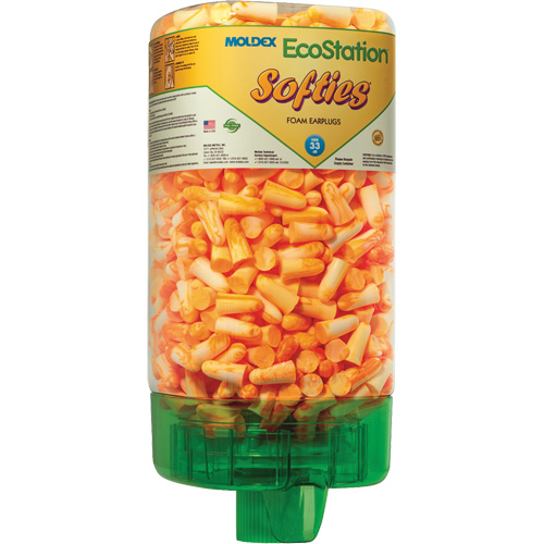 Trousse de d&eacute;marrage de distributeur de bouchons d'oreilles EcoStation Softies Pronet Distribution