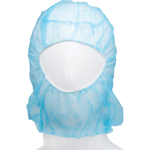 Disposable Hood, Polypropylene, Blue Pronet Distribution