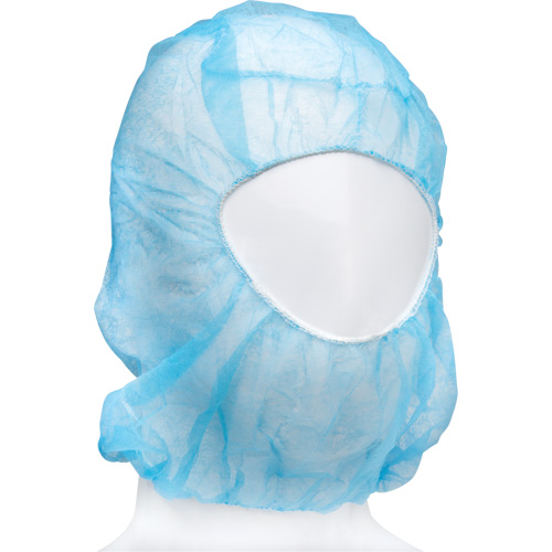 Disposable Hood, Polypropylene, Blue Pronet Distribution