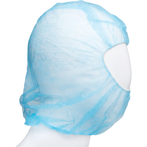 Disposable Hood, Polypropylene, Blue Pronet Distribution