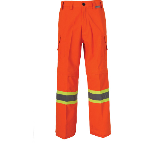 All-Season High Visibility Ventilated Mining Pants, Poly-Cotton, 34, High Visibility Orange Pronet Distribution