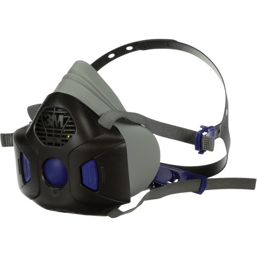 Respirateur r&eacute;utilisable &agrave; demi-masque s&eacute;rie HF-800 Secure Click, Silicone, Grand Pronet Distribution