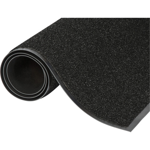 Tapis d'accueil Jasper, Essuie-pieds/grattoir, 2' x 3' x 5/16", Noir Pronet Distribution