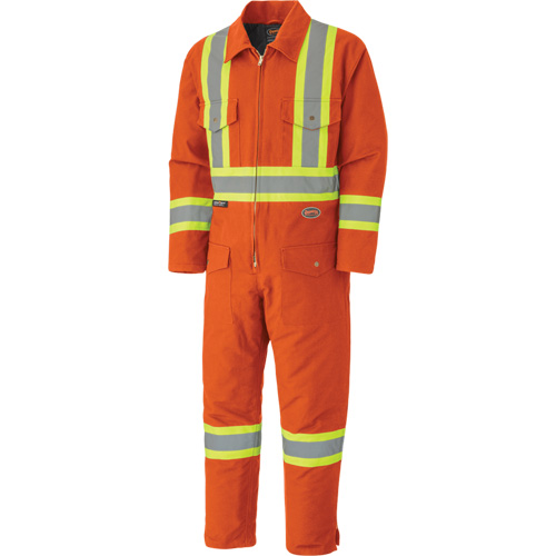 5540A Combinaison matelass&eacute;e, 2T-Grand, Orange Pronet Distribution
