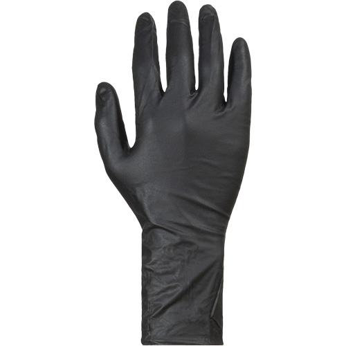 Gants jetables KeepKleen, Moyen, Nitrile, 8 mils, Sans poudre, Noir Pronet Distribution