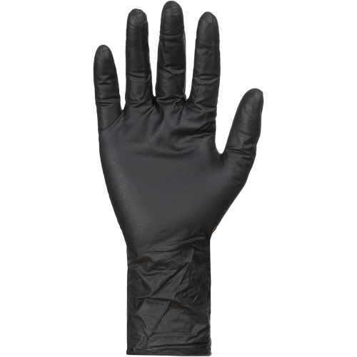 Gants jetables KeepKleen, Moyen, Nitrile, 8 mils, Sans poudre, Noir Pronet Distribution