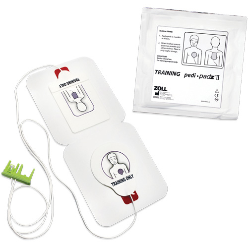 &eacute;lectrodes de formation Pedi Padz II, Zoll AED Plus Pour, Non m&eacute;dical Pronet Distribution