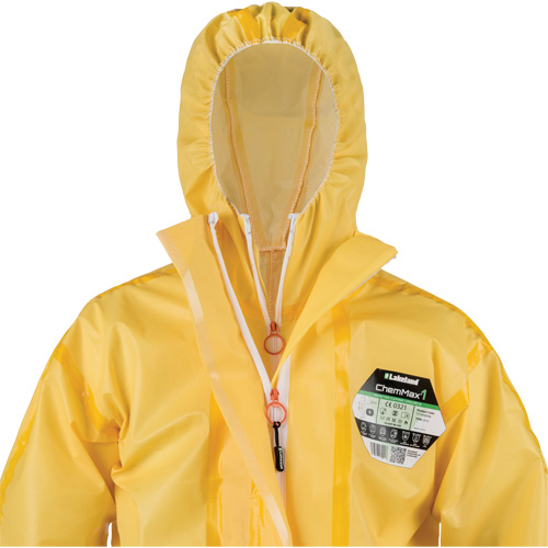 Combinaisons ChemMax 1, Poly&eacute;thyl&egrave;ne/Polypropyl&egrave;ne, 4T-Grand, Jaune Pronet Distribution