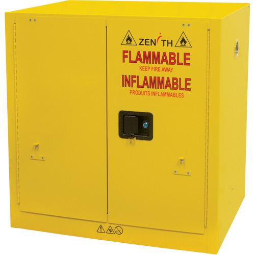 Armoire pour produits inflammables, 22 gal., 2 Porte(s), 35" La x 35" h x 22" p Pronet Distribution