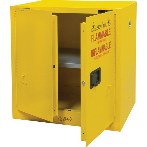 Armoire pour produits inflammables, 22 gal., 2 Porte(s), 35" La x 35" h x 22" p Pronet Distribution