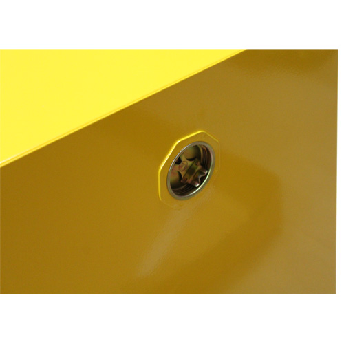 Flammable Storage Cabinet, 12 gal., 2 Door, 43" W x 18" H x 18" D Pronet Distribution