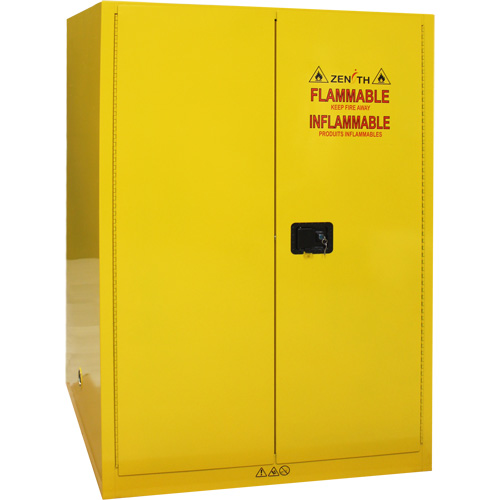 Armoire pour produits inflammables, 90 gal., 2 Porte(s), 43" La x 66" h x 34" p Pronet Distribution