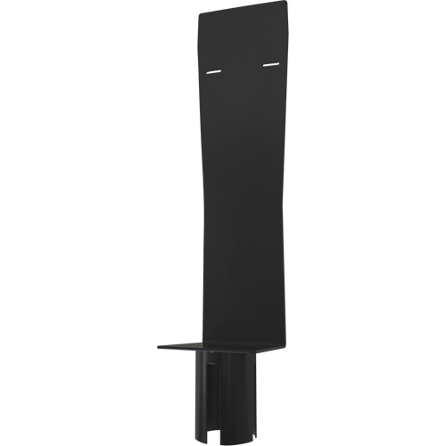 Dispenser Holder for Crowd Control Post, Black Pronet Distribution