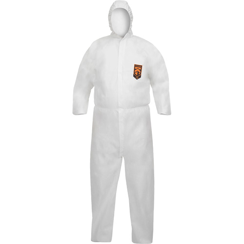 KleenGuard A40 Disposable Coveralls, Medium, White, Microporous Pronet Distribution
