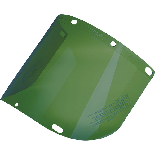 Dynamic Formed Faceshield, Polycarbonate, Green Tint Pronet Distribution