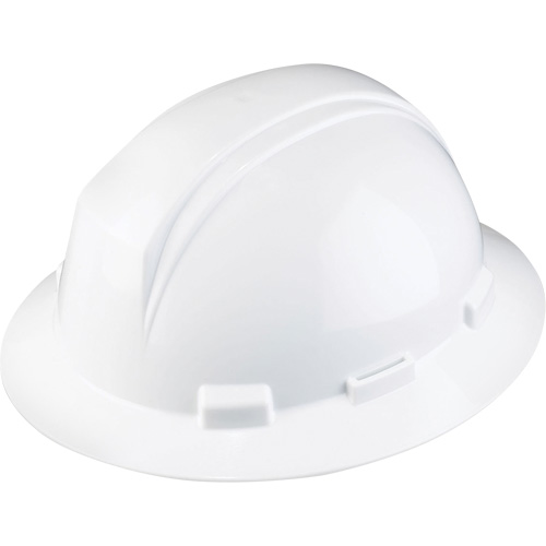 North&reg; Kilimanjaro Full Brim Hardhat, Meets CSA Type 1, Ratchet Suspension, Vented Pronet Distribution