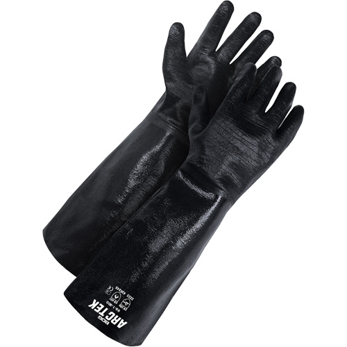 Gant enduit Arc Tek, Taille 10, 9" lo, N&eacute;opr&egrave;ne, Doublure en Jersey Pronet Distribution