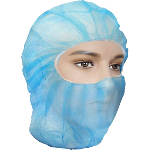 Cagoules de protection Care, Polypropyl&egrave;ne, Bleu Pronet Distribution
