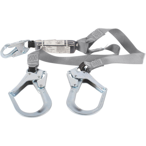 Longe &agrave; absorption d'&eacute;nergie Dyna-One Dynamic, 2 branches, 6', Classe CSA B, Polyester Pronet Distribution