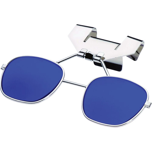 Lentilles sur pince pivotante Klip Lift s&eacute;rie 880 d'Uvex pour casques de s&eacute;curit&eacute; Pronet Distribution