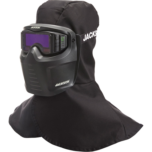 Masque de soudage Rebel ADF, 3,5" lo x 1,3" la Champ de vision, Teinte 3/5-12, Noir Pronet Distribution