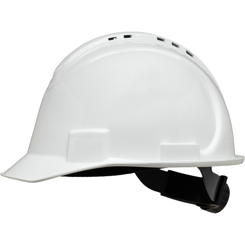 North&reg; Short Brim Hardhat, Meets CSA Type 1, Ratchet Suspension, Vented Pronet Distribution