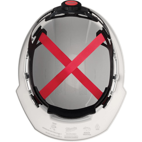 Casque de s&eacute;curit&eacute; &agrave; bordure avant, R&eacute;pond aux normes CSA type 1, Suspension Rochet, Non ventil&eacute; Pronet Distribution
