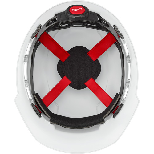 Casque de s&eacute;curit&eacute; &agrave; bordure avant, R&eacute;pond aux normes CSA type 1, Suspension Rochet, Ventil&eacute; Pronet Distribution