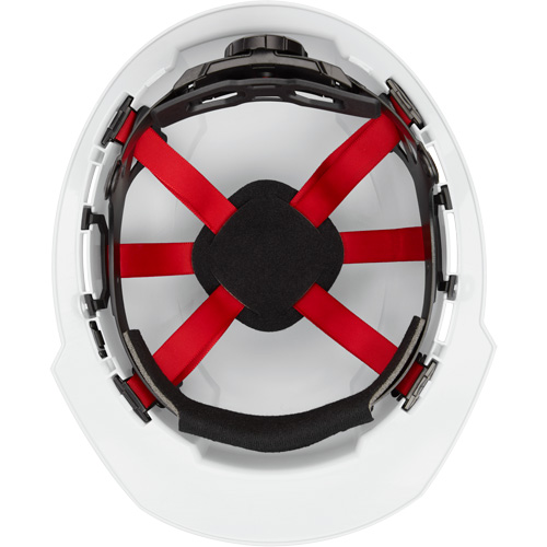 Front Brim Hardhat, Meets CSA Type 1, Ratchet Suspension, Non-Vented Pronet Distribution