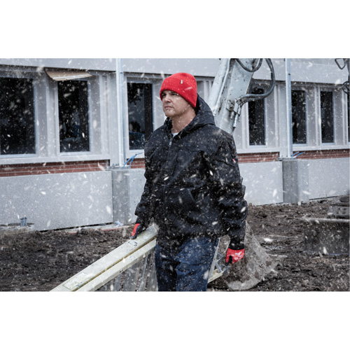 Tuque &agrave; revers, Taille unique, Rouge Pronet Distribution