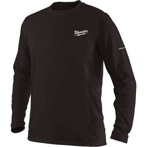 Workskin Long Sleeve Shirt, Men's, Small, Black Pronet Distribution