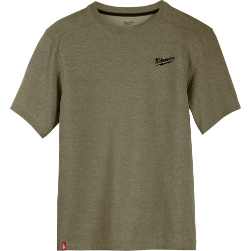 T-shirt de travail hybride, Hommes, Petit, Vert Pronet Distribution