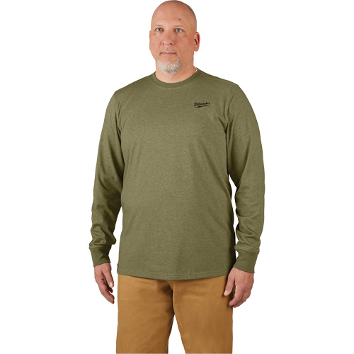T-shirt de travail hybride, Hommes, Petit, Vert Pronet Distribution