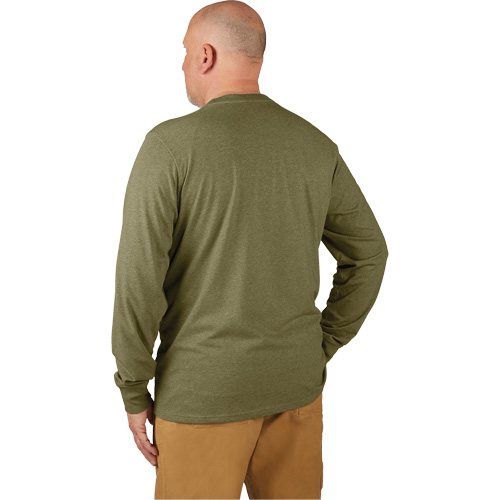 T-shirt de travail hybride, Hommes, Petit, Vert Pronet Distribution