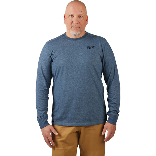 T-shirt de travail hybride, Hommes, Petit, Bleu Pronet Distribution