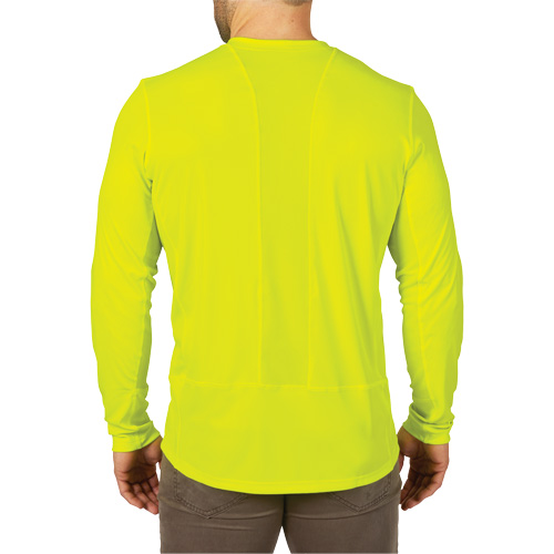 Workskin Lightweight High Visibility Shirt, Men's, Small, Yellow Pronet Distribution
