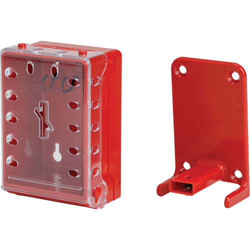 Ultra Compact Lock Box, Red Pronet Distribution