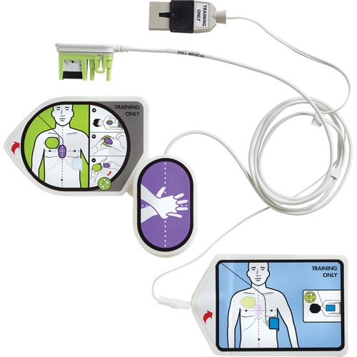 Trousse de formation et d&eacute;monstration RCR Uni-Padz, Zoll AED 3 Pour, Non m&eacute;dical Pronet Distribution