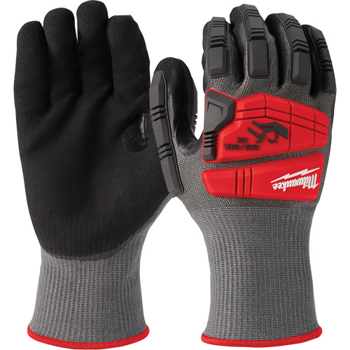 Impact & Cut-Resistant Gloves, Size X-Large, 18 Gauge, Nitrile Coated, ANSI/ISEA 105 Level 5 Pronet Distribution